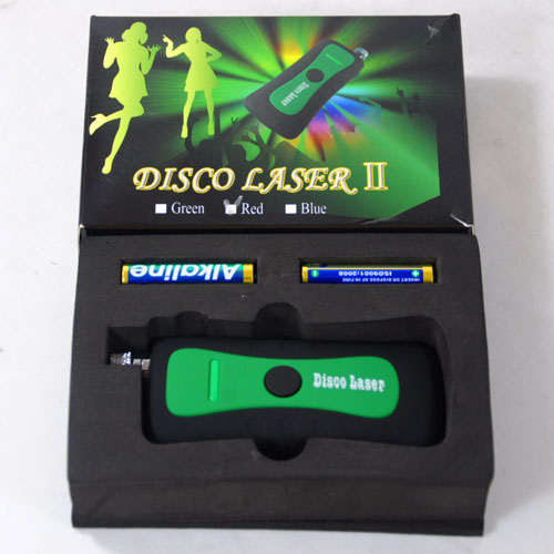 携帯用 レーザーステージライト 30MW DISOCO LASER